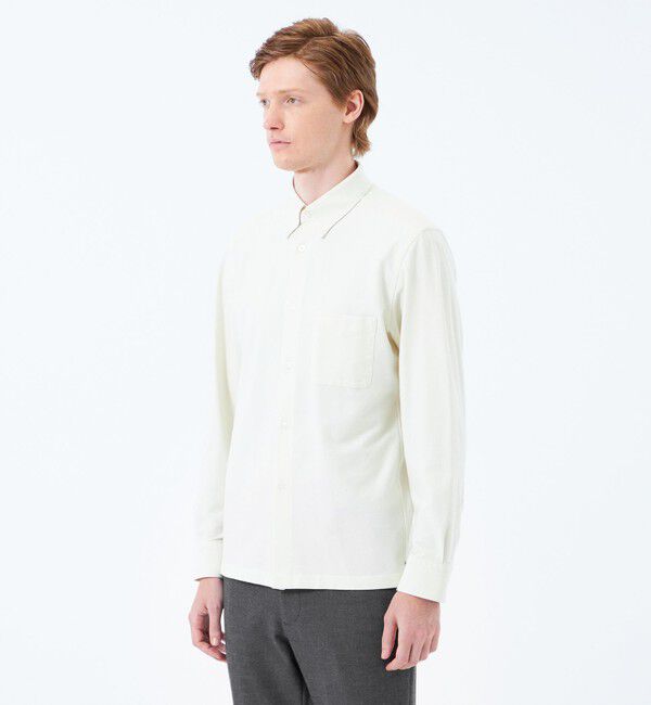 MACKINTOSH PHILOSOPHY「シャンブレーネル スクエアボタンダウン」|シャツ・ブラウス|