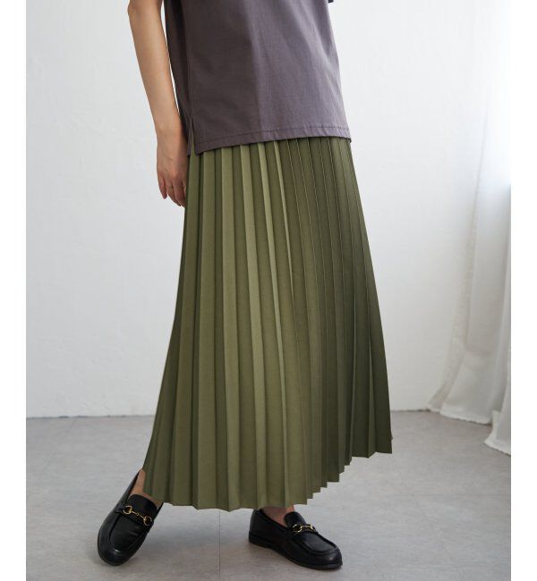 ikka「【2WAY】プリーツリバーシブルスカート」|スカート|