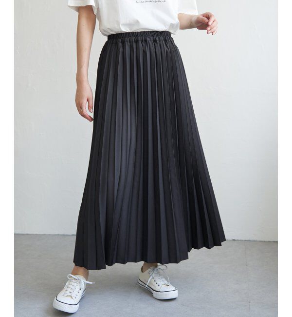 ikka「【2WAY】プリーツリバーシブルスカート」|スカート|