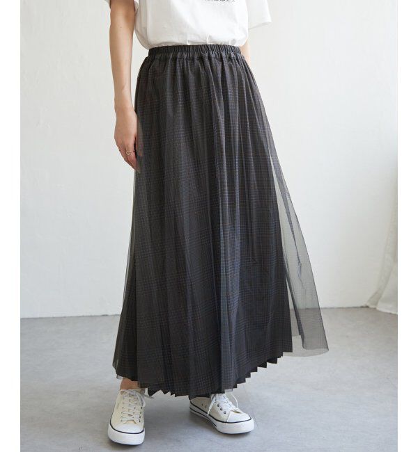 ikka「【2WAY】プリーツリバーシブルスカート」|スカート|