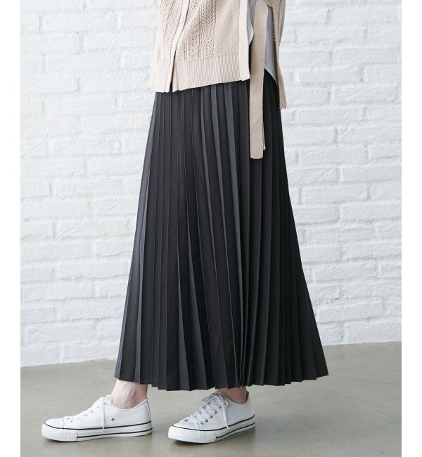 ikka「【2WAY】プリーツリバーシブルスカート」|スカート|