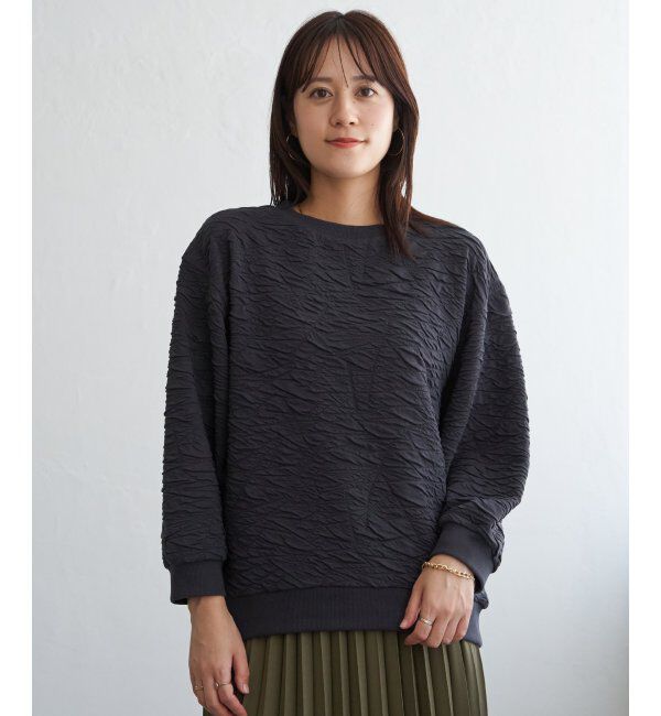 ikka「フクレジャカードプルオーバー」|その他|