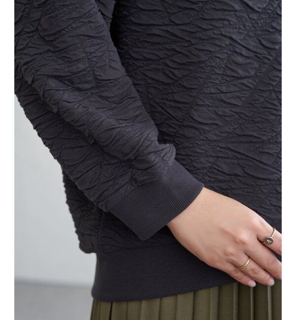 ikka「フクレジャカードプルオーバー」|その他|