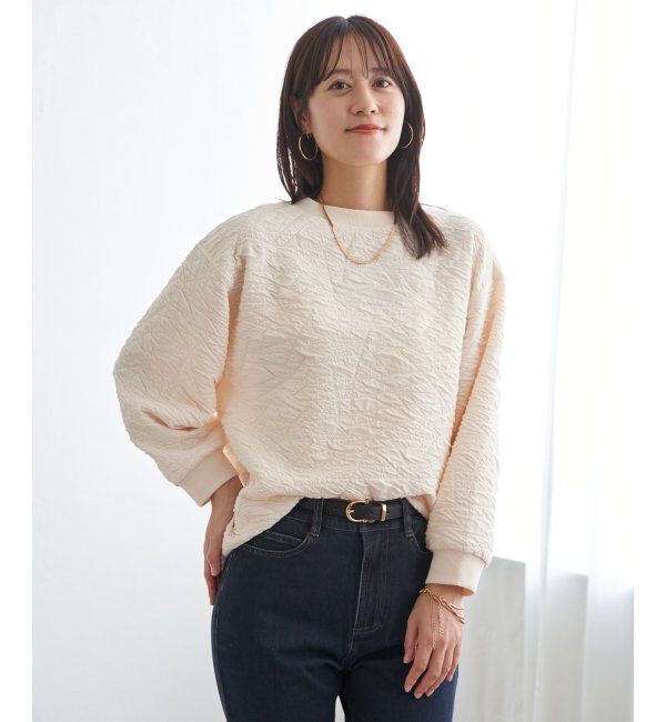 ikka「フクレジャカードプルオーバー」|その他|