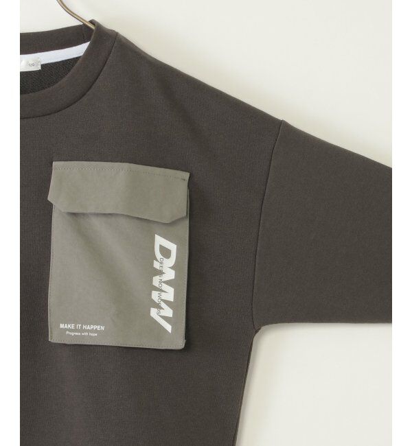 ikka kids「ＢＩＧポケロゴレイヤーＰＯ」|Tシャツ・カットソー|