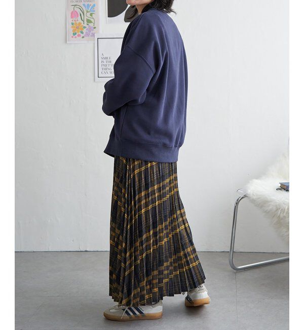 VENCE share style「レトロカープリントスウェット」|スウェット・ジャージ|