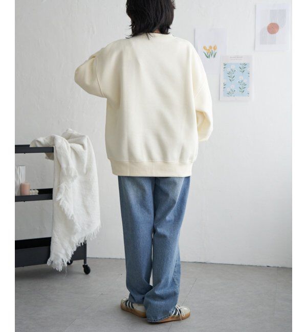 VENCE share style「レトロカープリントスウェット」|スウェット・ジャージ|