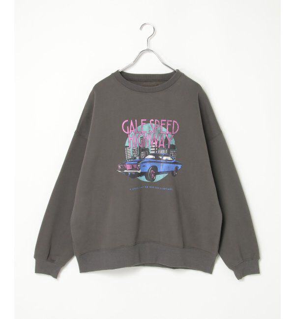 VENCE share style「レトロカープリントスウェット」|スウェット・ジャージ|