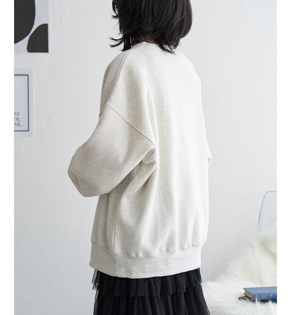 VENCE share style「レトロカープリントスウェット」|スウェット・ジャージ|