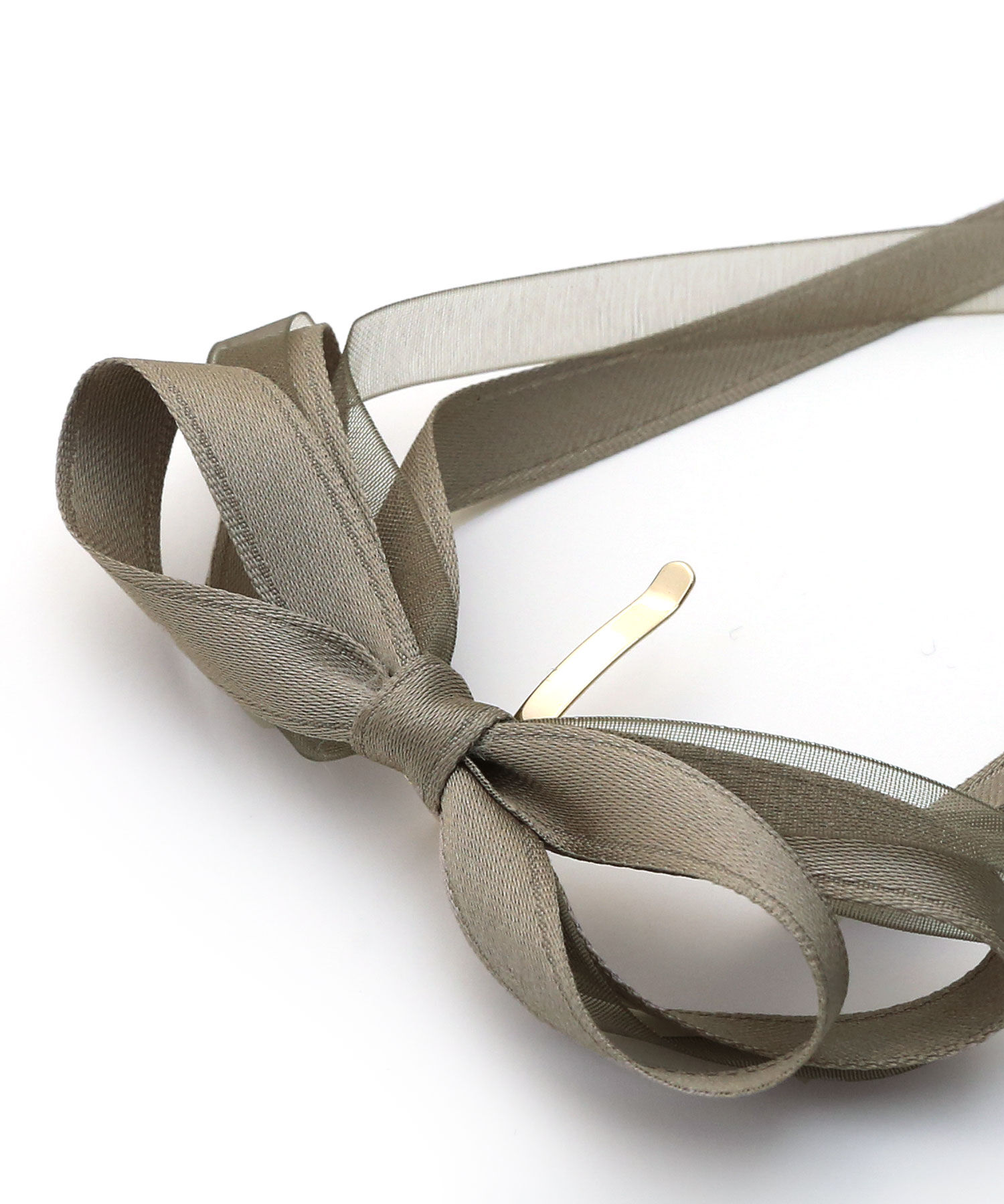  「レイヤードスリムリボンヘアカフ/ヘアフック」|ヘアゴム・シュシュ|