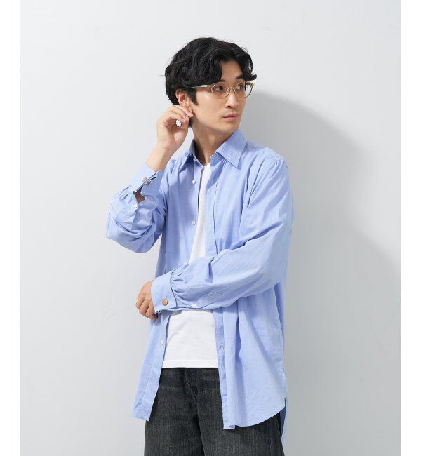  「ボストン型 メガネ│ズレ落ちにくい レザー調のラバーテンプルがオシャレなフレーム｜ レンズ交換券付」|メガネ|ブラウン