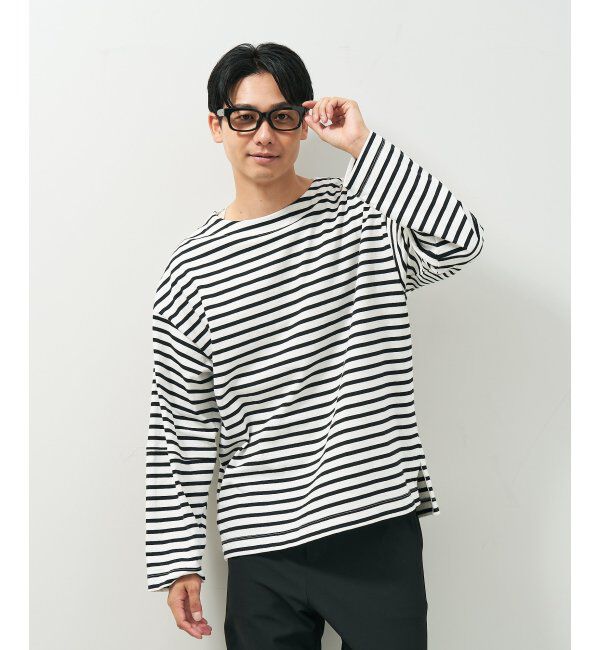  「ウェリントン型メガネ｜黒縁フレーム｜太縁フレーム｜Zoff｜BRIGADE レンズ交換券付」|メガネ|