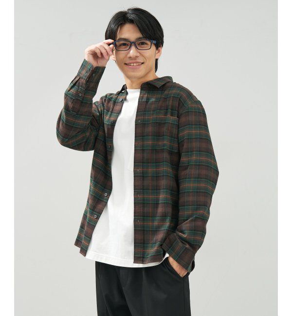  「スクエア型 メガネ【SNAP GRIP搭載】 スポーツ 運動用｜ズレ落ち防止｜伊達メガネ  レンズ交換券付」|メガネ|