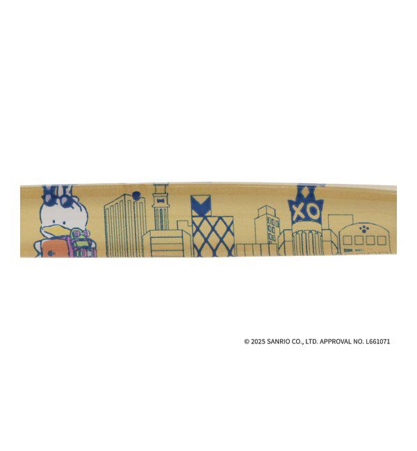  「Zoff｜はぴだんぶい 【あひるのペックル モデル】メガネ｜伊達・度付きメガネ｜グッズ   レンズ交換券付」|メガネ|