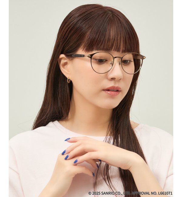  「Zoff｜はぴだんぶい 【ポチャッコ モデル】 メガネ｜伊達・度付きメガネ｜グッズ   レンズ交換券付」|メガネ|