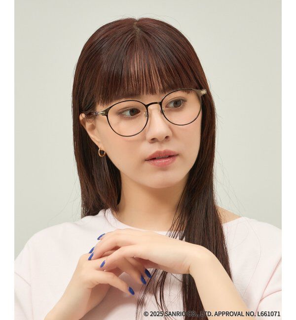  「Zoff｜はぴだんぶい 【ポチャッコ モデル】 メガネ｜伊達・度付きメガネ｜グッズ   レンズ交換券付」|メガネ|