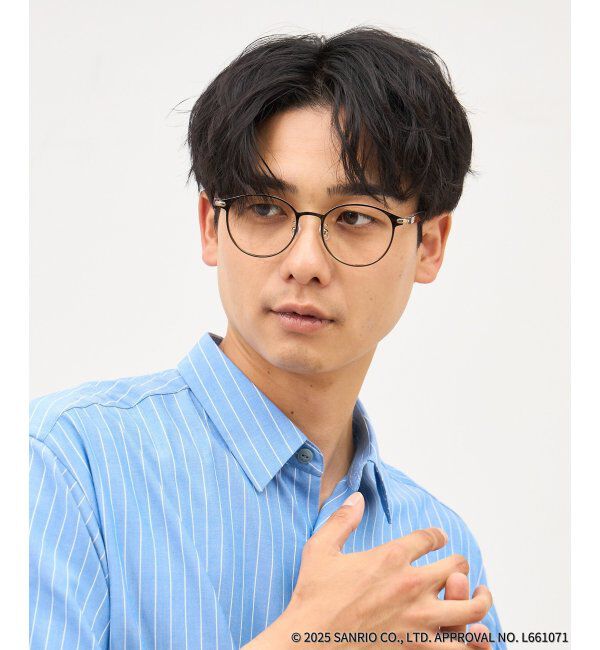  「Zoff｜はぴだんぶい 【ポチャッコ モデル】 メガネ｜伊達・度付きメガネ｜グッズ   レンズ交換券付」|メガネ|