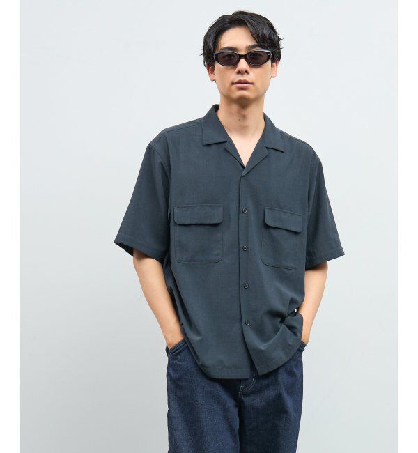  「Zoff｜takashi kumagai スクエア型 サングラス 横長フレーム｜キャッツアイ｜紫外線対策 UVカット  」|サングラス|