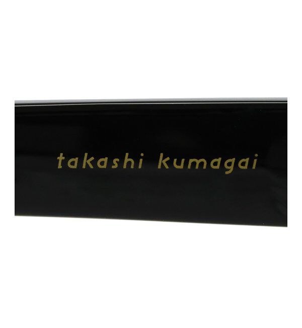  「Zoff｜takashi kumagai スクエア型 サングラス 横長フレーム｜キャッツアイ｜紫外線対策 UVカット  」|サングラス|