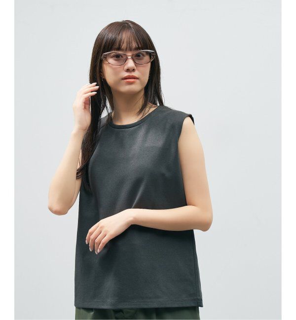  「Zoff｜takashi kumagai スクエア型 サングラス 横長フレーム｜キャッツアイ｜紫外線対策 UVカット  」|サングラス|