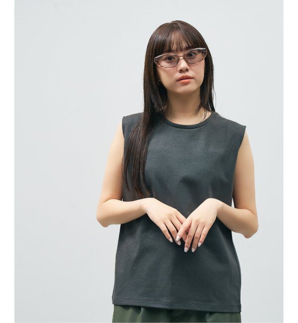  「Zoff｜takashi kumagai スクエア型 サングラス 横長フレーム｜キャッツアイ｜紫外線対策 UVカット  」|サングラス|