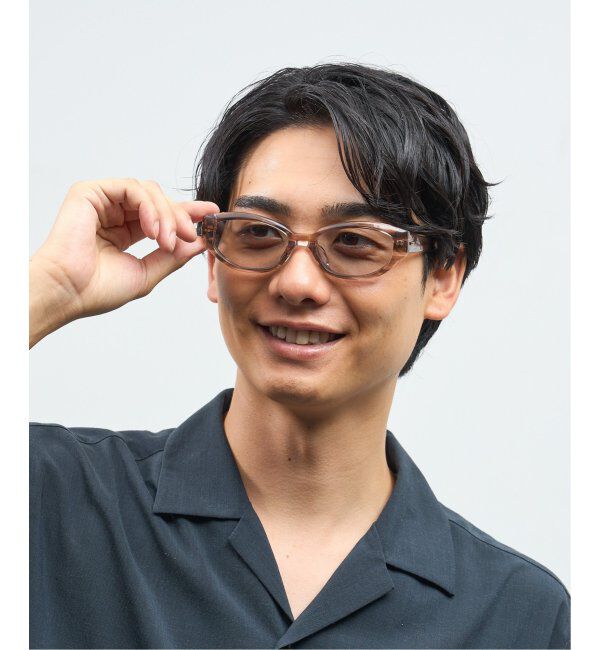  「Zoff｜takashi kumagai スクエア型 サングラス 横長フレーム｜キャッツアイ｜紫外線対策 UVカット  」|サングラス|