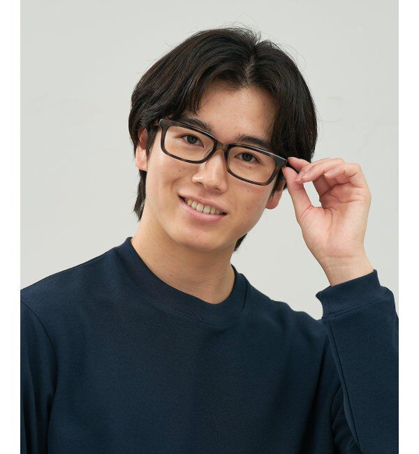  「ウェリントン型 メガネ | マツケリ MAZZUCCHELLI｜ 横長 伊達・度付き眼鏡 ユニセックス  レンズ交換券付」|メガネ|