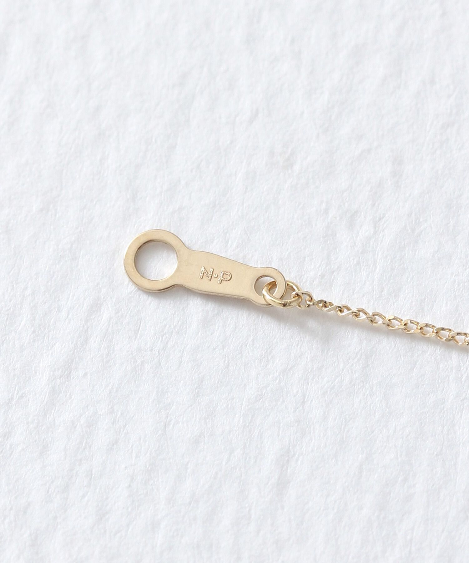  「K10 チェーン グリームカット ネックレス」|ネックレス|