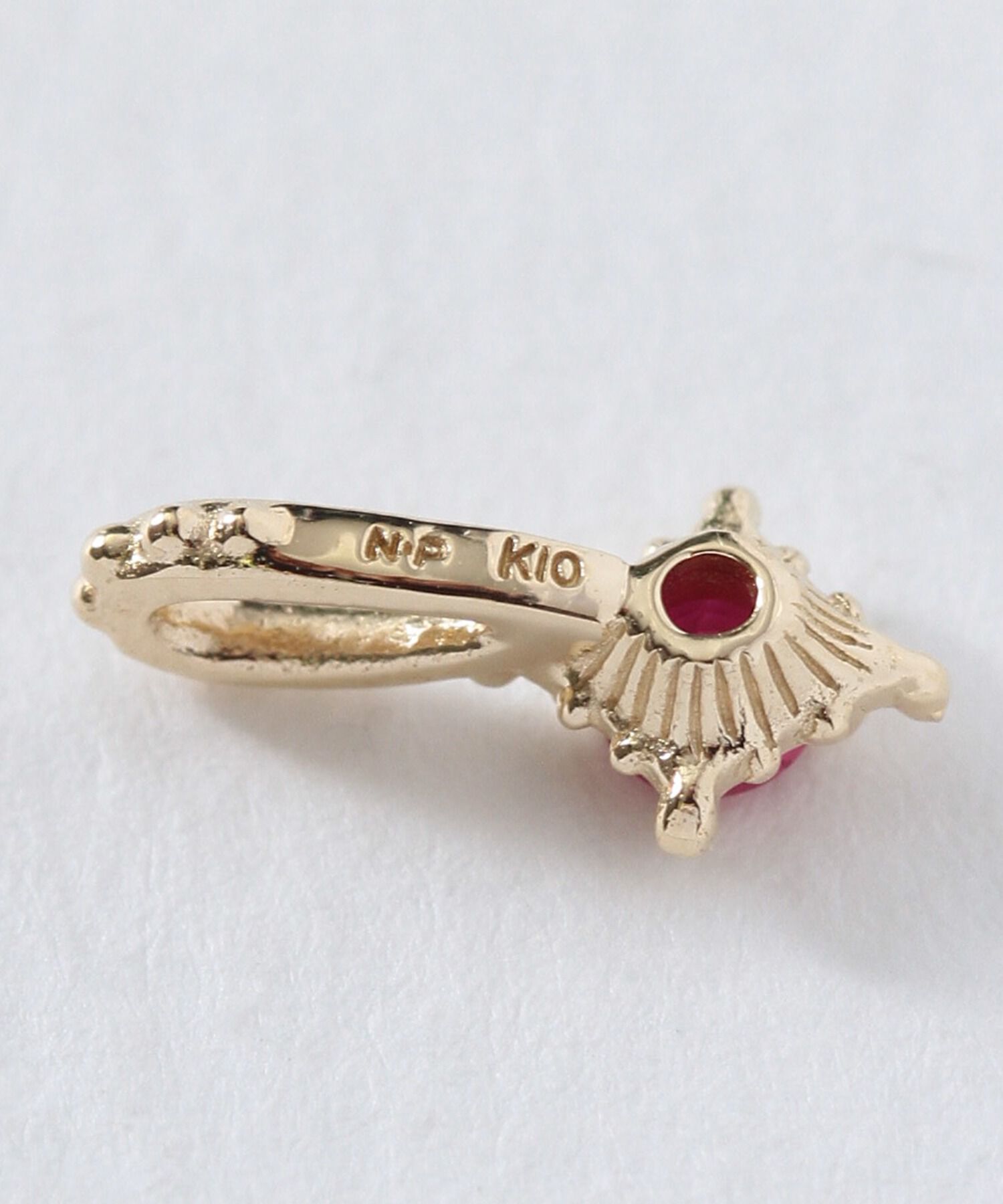  「K10 誕生石チャーム【ネックレスチャーム】4月・5月・7月・9月」|ネックレス|