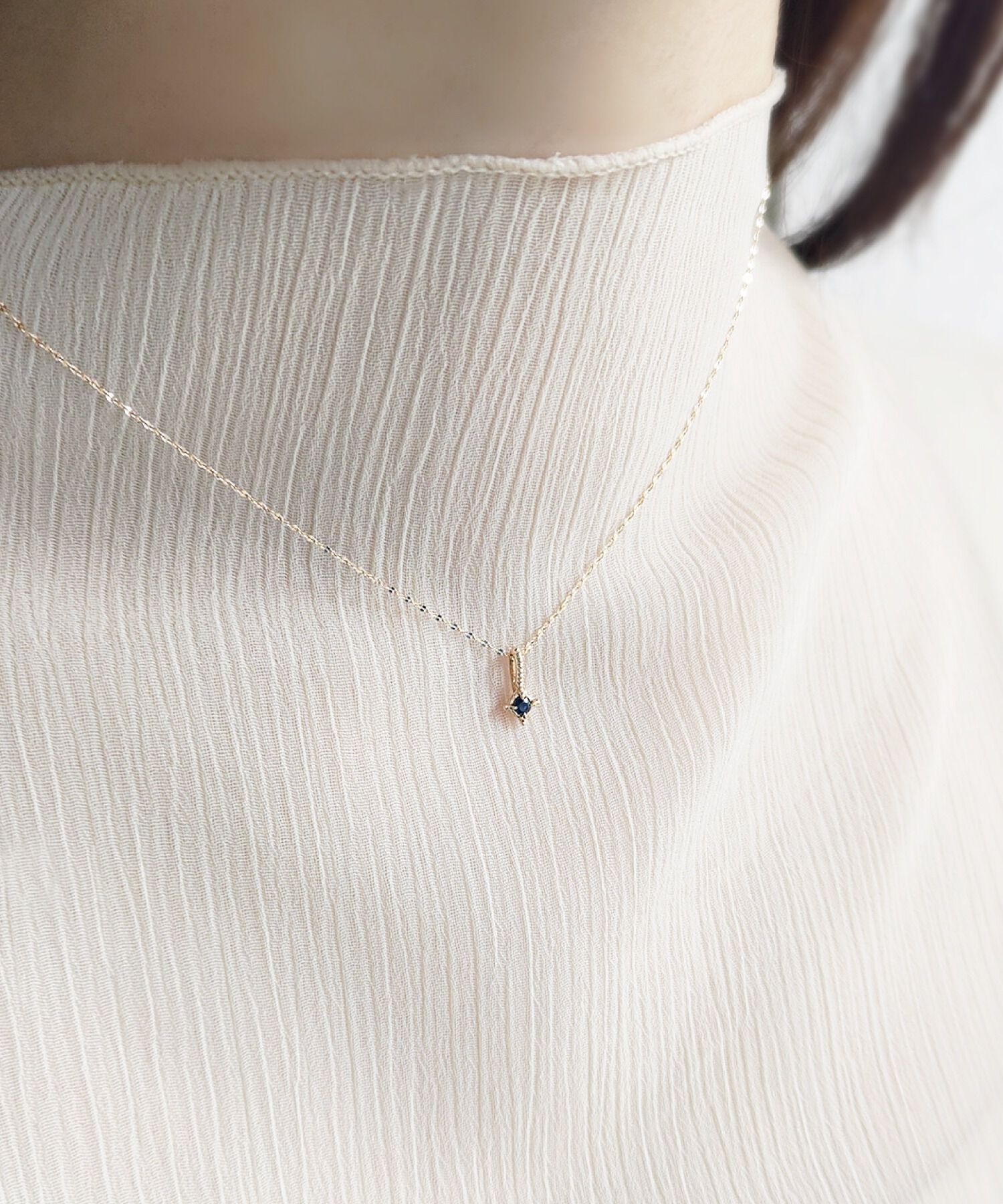  「K10 誕生石チャーム【ネックレスチャーム】4月・5月・7月・9月」|ネックレス|