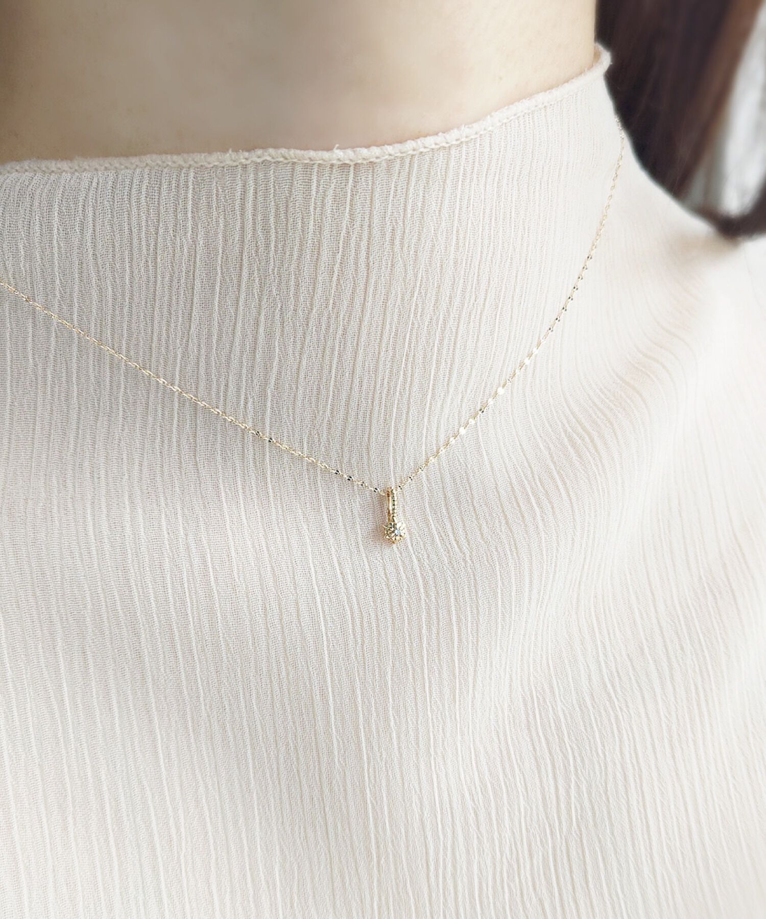  「K10 誕生石チャーム【ネックレスチャーム】4月・5月・7月・9月」|ネックレス|