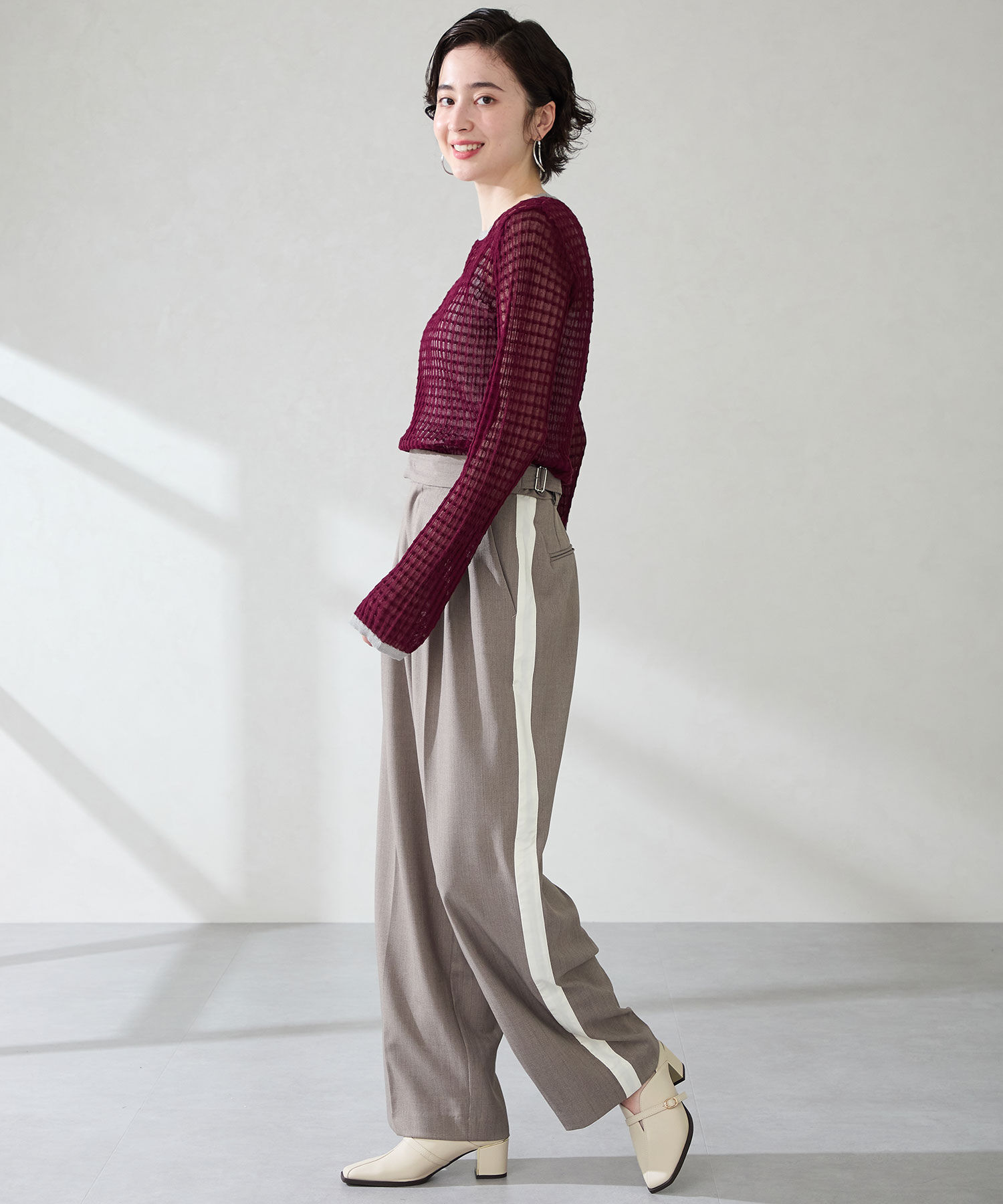 ORiental TRaffic「【予約】●2025秋冬新作●スリットデザイン甲深パンプス/51317」|パンプス|