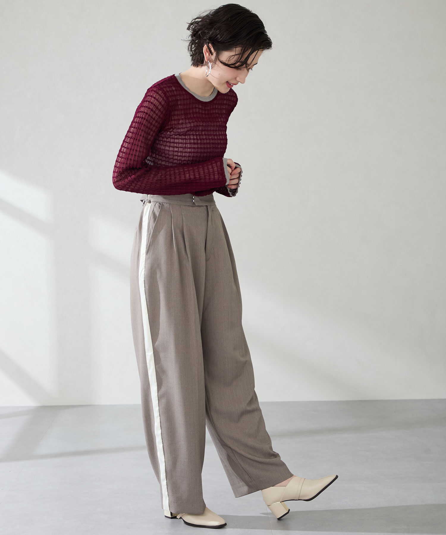 ORiental TRaffic「【予約】●2025秋冬新作●スリットデザイン甲深パンプス/51317」|パンプス|