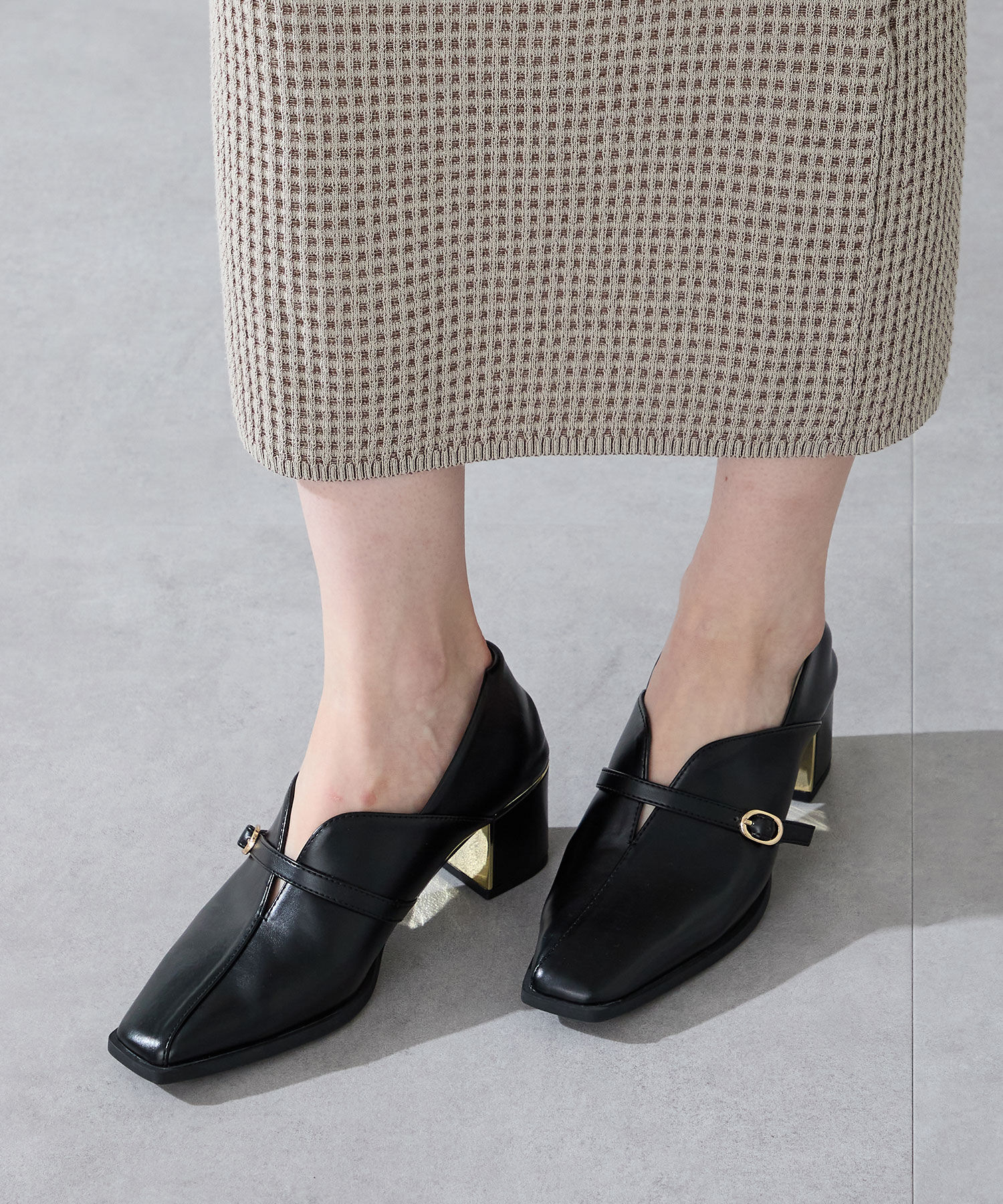 ORiental TRaffic「【予約】●2025秋冬新作●スリットデザイン甲深パンプス/51317」|パンプス|