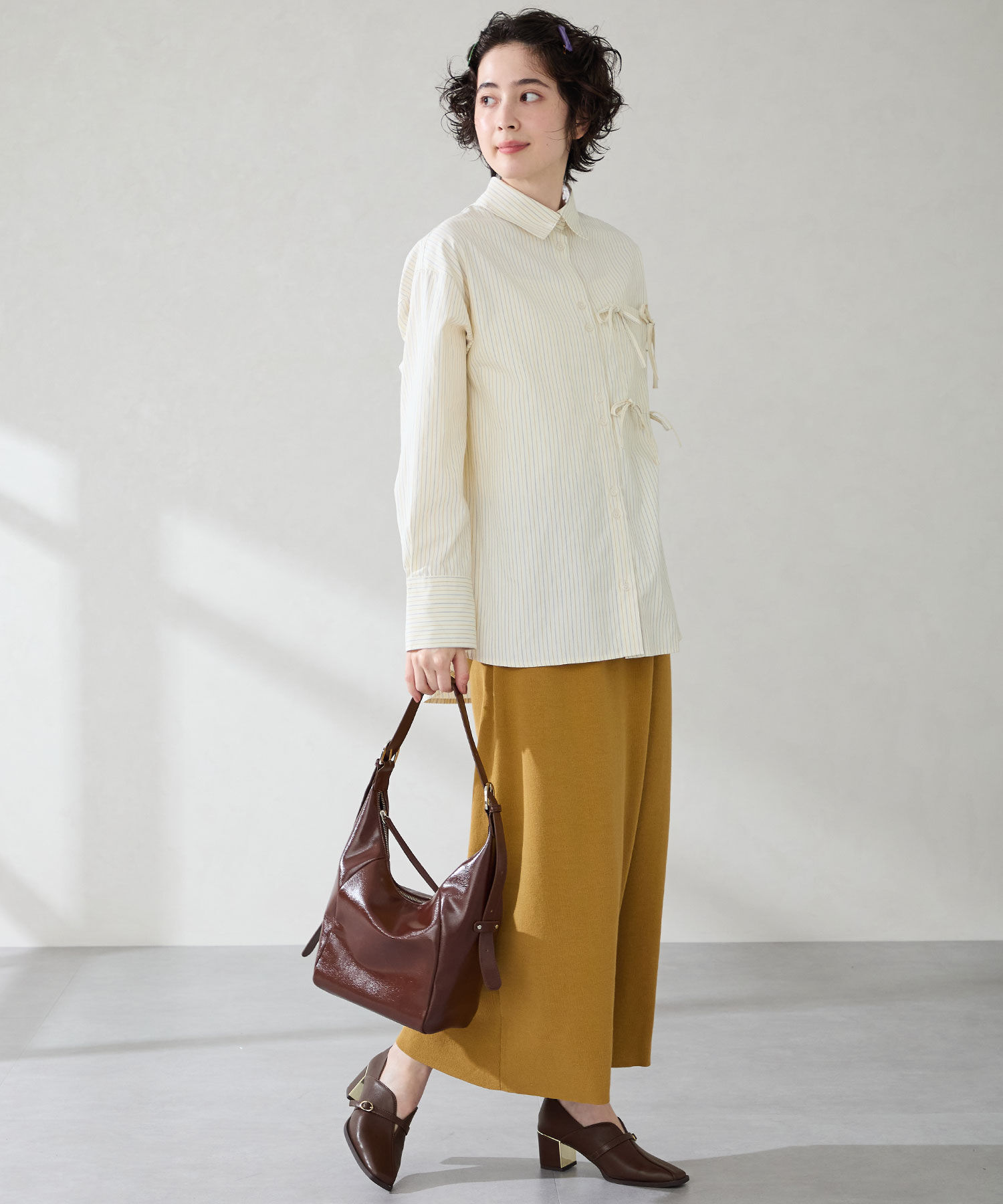 ORiental TRaffic「【予約】●2025秋冬新作●スリットデザイン甲深パンプス/51317」|パンプス|