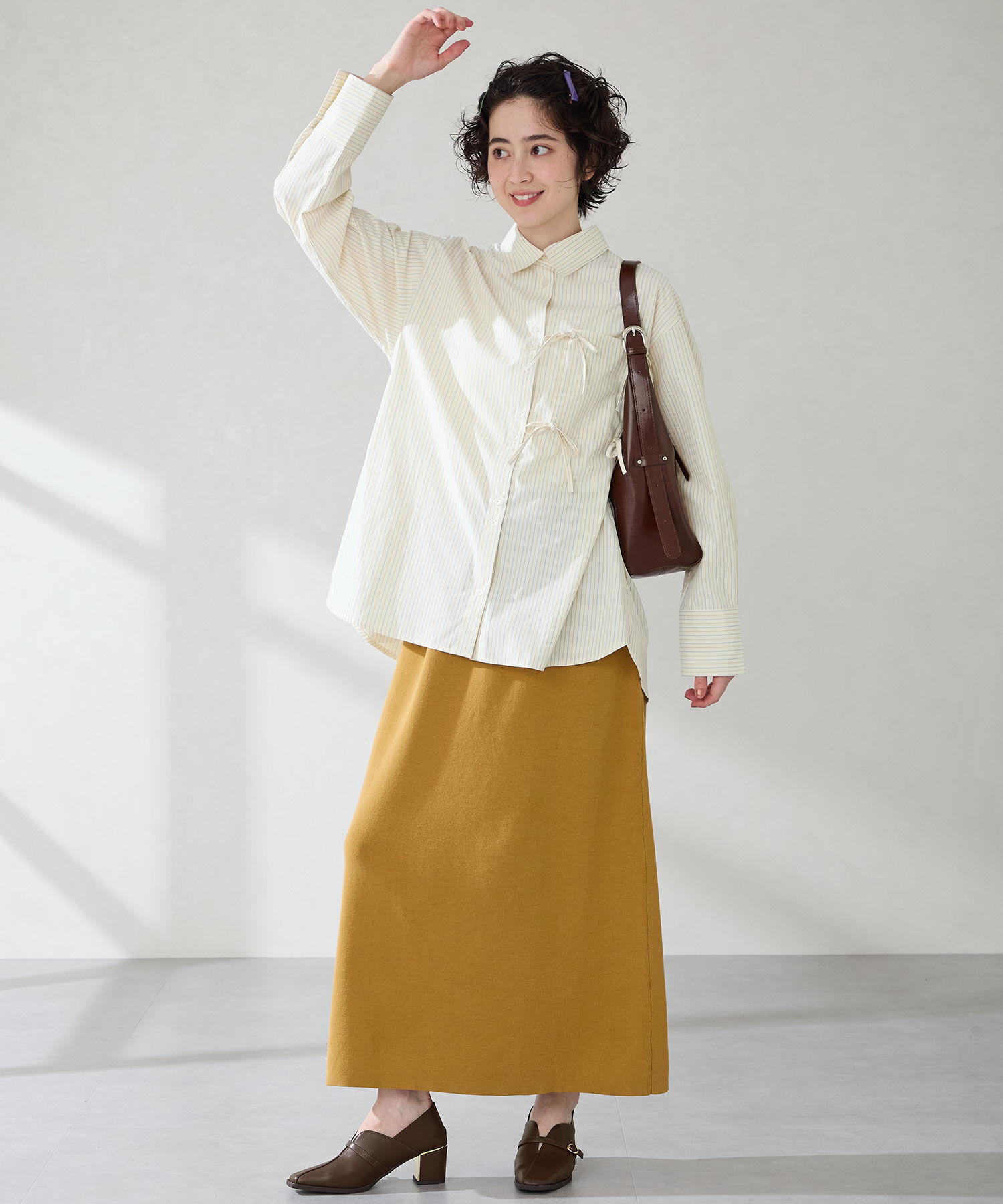 ORiental TRaffic「【予約】●2025秋冬新作●スリットデザイン甲深パンプス/51317」|パンプス|