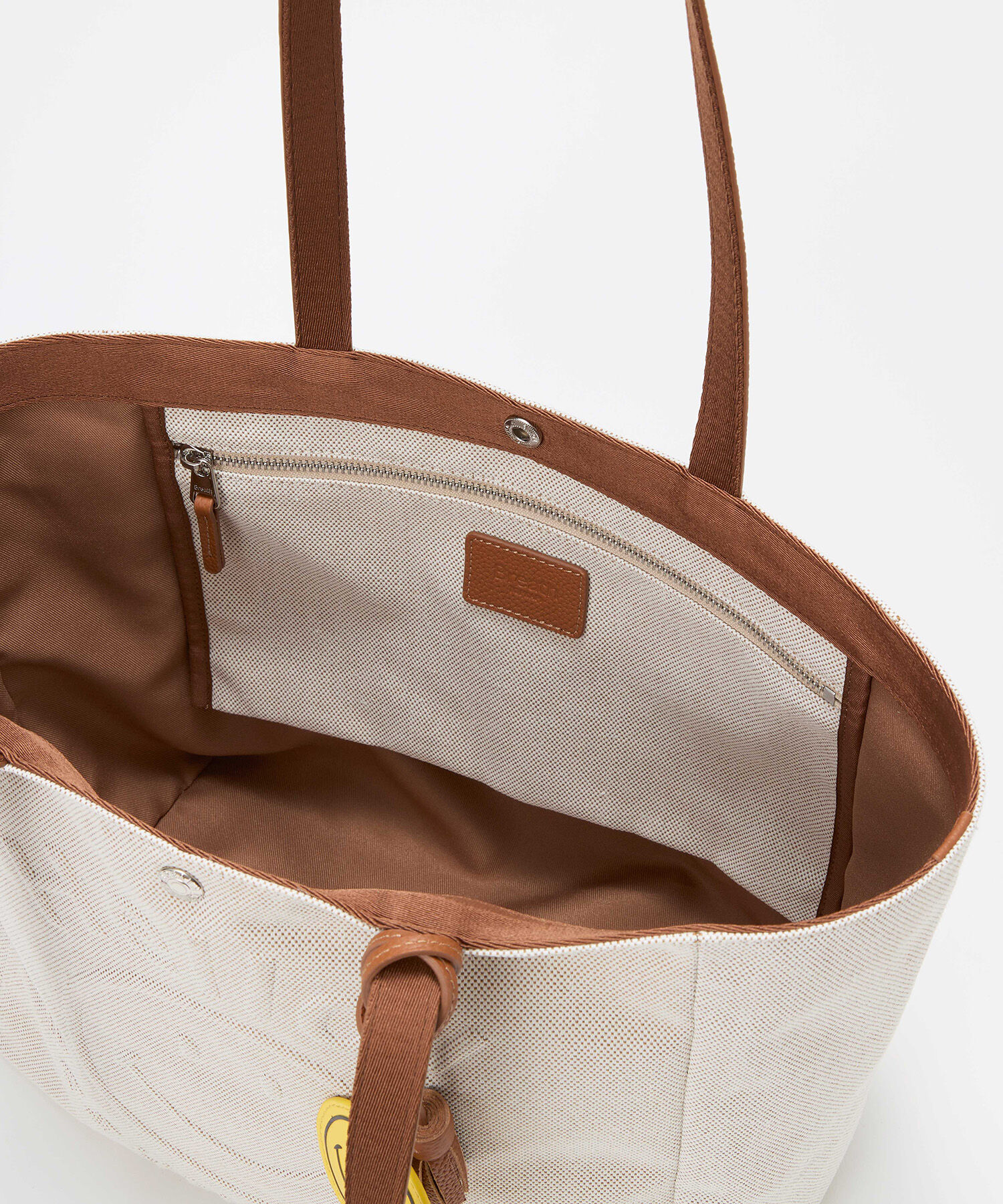 TOPKAPI BREATH「【Breath TOPKAPI】SMILE COLLECTION エンボス スマイル ビッグ トートバッグ /スマイルチャーム付き」|トートバッグ|