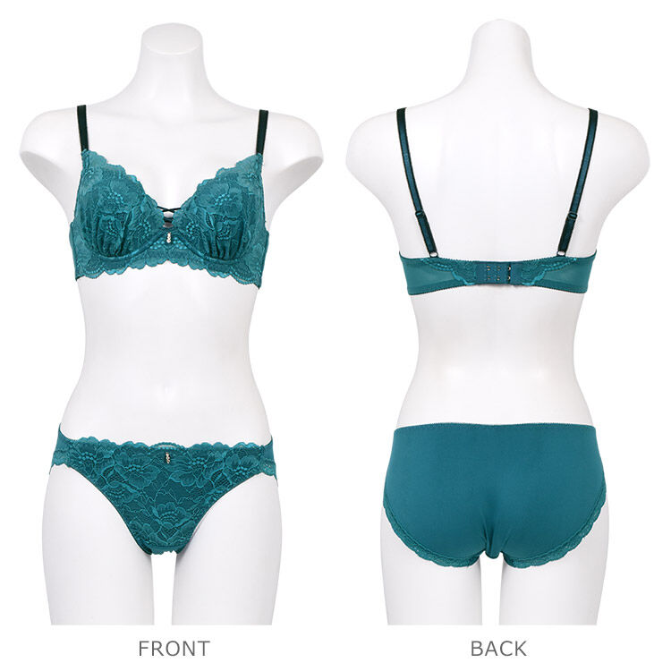 intesucre「アンテシュクレ 毎日フィットブラ ぴったり丸胸タイプ ブラセット 全3色 B-E/65-75 IBT337」|インナー|