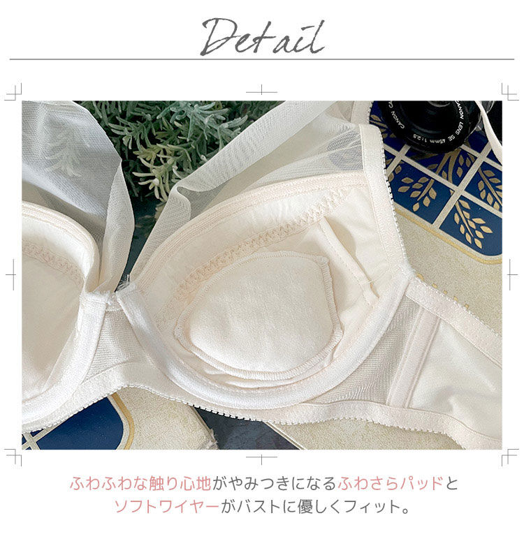 intesucre「アンテシュクレ らくしてキレイ ふわさらType ブラセット B-E/60-75 IBT376S」|インナー|
