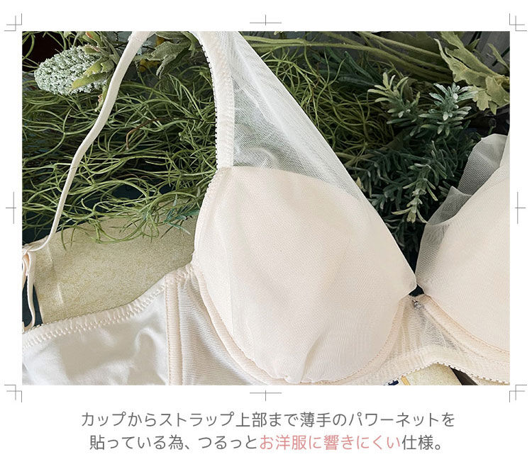 intesucre「アンテシュクレ らくしてキレイ ふわさらType ブラセット B-E/60-75 IBT376S」|インナー|