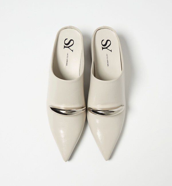 ODETTE E ODILE「＜SY＞ ポインテッドインヒールウェッジミュール サンダル55&uarr;」|サンダル|