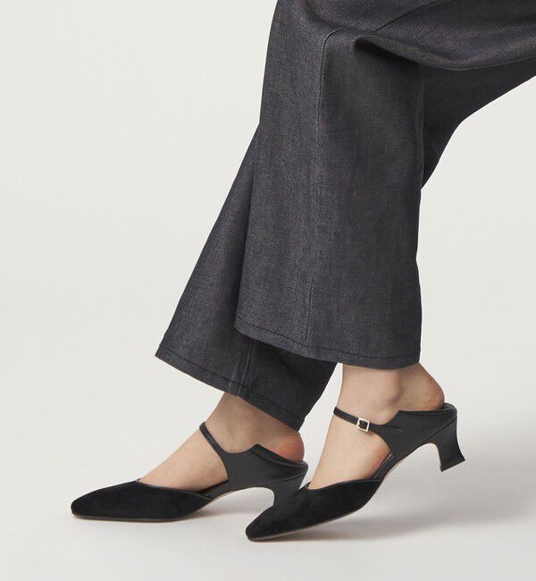 ODETTE E ODILE「スクエアセパレートベルト パンプス45&uarr;」|パンプス|