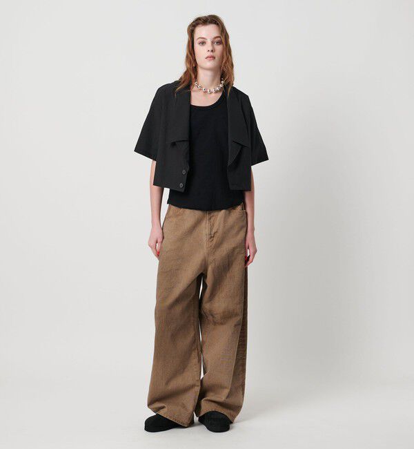 ASTRAET「＜ASTRAET＞ラペル ショートスリーブシャツ2」|シャツ・ブラウス|