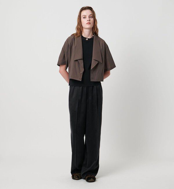 ASTRAET「＜ASTRAET＞ラペル ショートスリーブシャツ2」|シャツ・ブラウス|