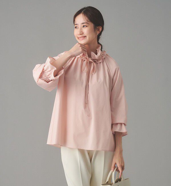 UNITED ARROWS「レースフリルカラー 2WAY ブラウス」|シャツ・ブラウス|