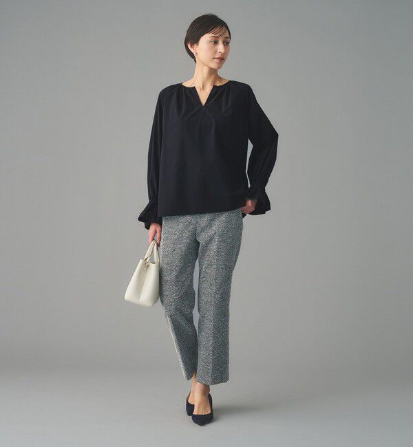 UNITED ARROWS「レースフリルカラー 2WAY ブラウス」|シャツ・ブラウス|