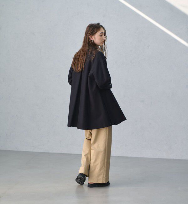 UNITED ARROWS「 Aライン ステンカラーコート」|ステンカラーコート|