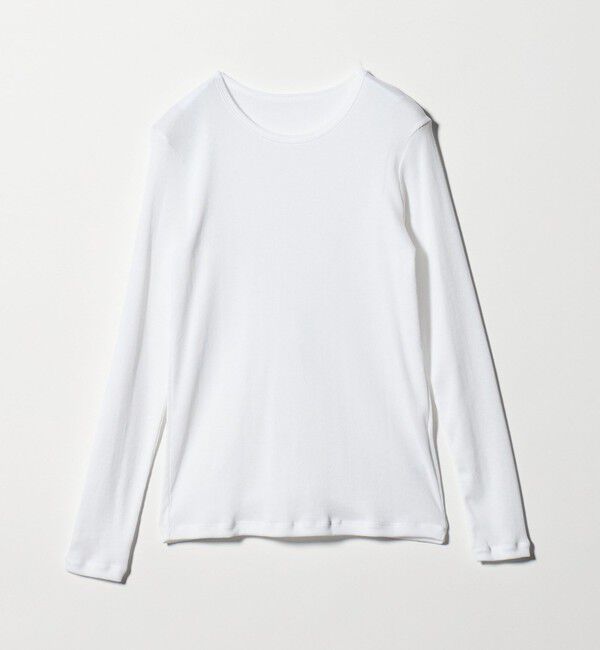 UNITED ARROWS「コットン テレコ クルーネック カットソー」|Tシャツ・カットソー|