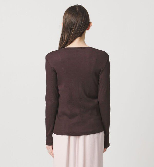 UNITED ARROWS「コットン テレコ クルーネック カットソー」|Tシャツ・カットソー|