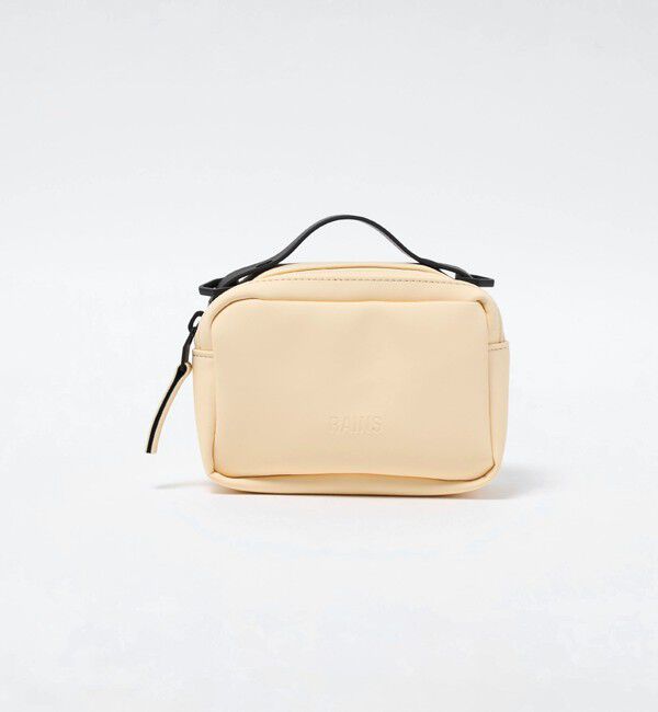 UNITED ARROWS green label relaxing「＜RAINS＞BoxBag Micro ショルダーバッグ」|ショルダー・メッセンジャー|NATURAL